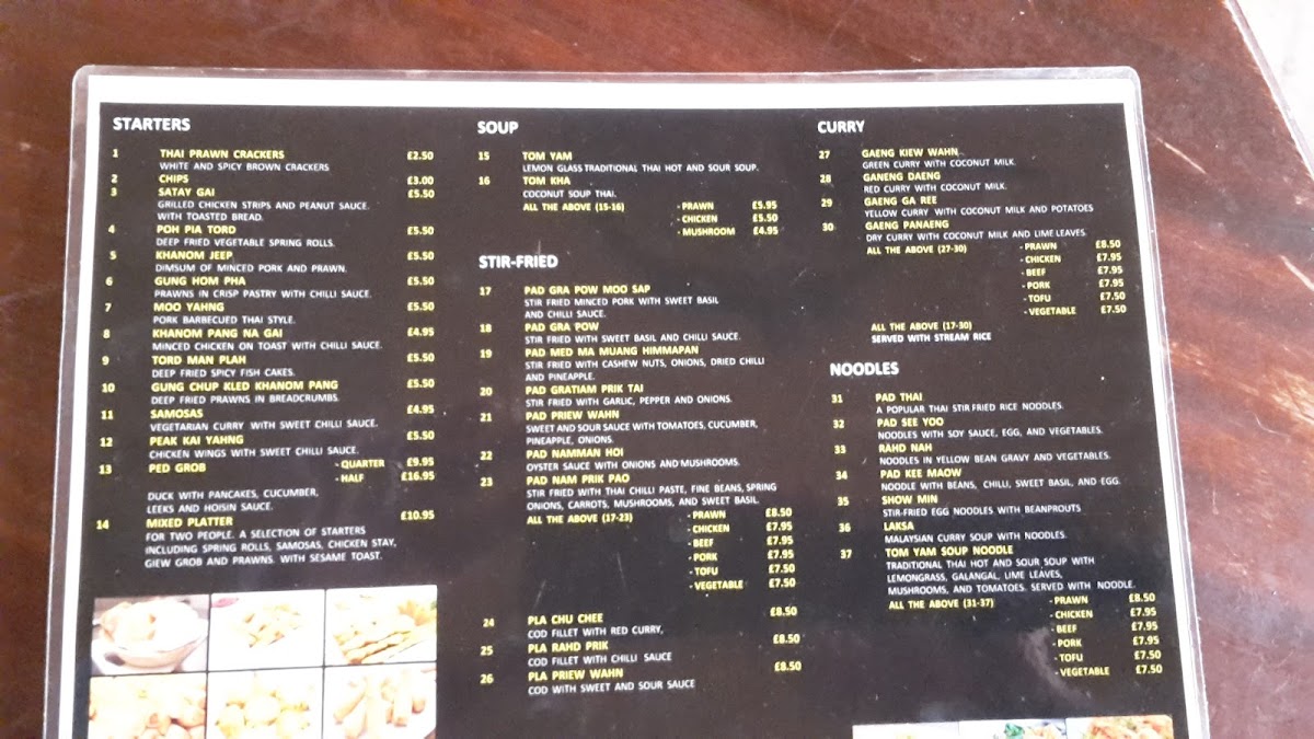 Old Eagle Pub Menu - Image 2